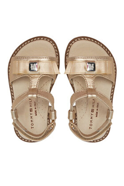 Tommy Hilfiger Σανδάλια για κορίτσια T1A2-33940-0220514 Χρυσό