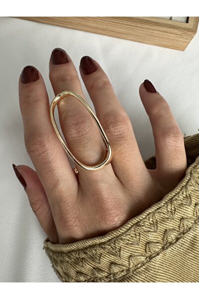 ringbox Gold Large Oval Ring