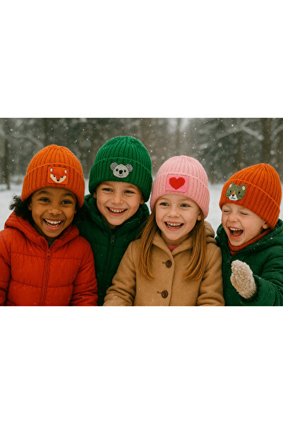 byebruketenci Koala Punchli Brown Children's Beret New Year's Birthday