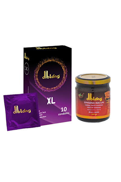 Diblong Xl 10 Luprezervatif And Ginseng Macun 240 gr