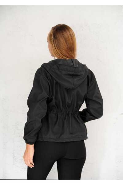 Azra Moda Style Trend Spring Hooded Jacket Women