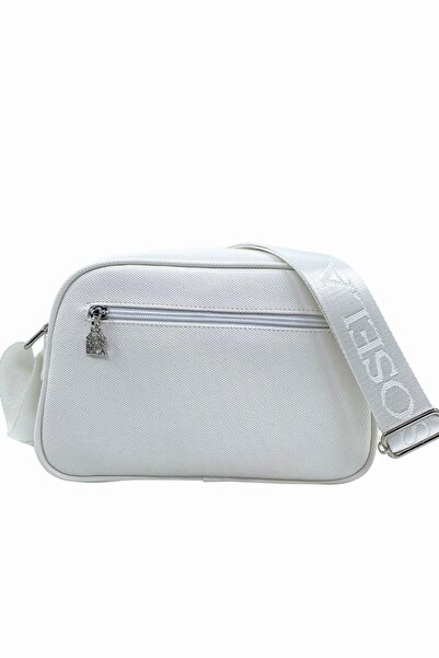 SOSELA حقيبة كروس نسائية بيضاء 67-7159