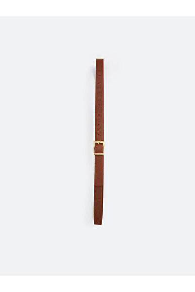 LC Waikiki LCW ACCESSORIES Deri Görünümlü Kadın Kemer 3'lü