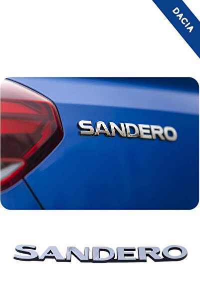 MEFAUTO حروف محفورة على صندوق الأمتعة الخلفي متوافقة مع سيارة داسيا سانديرو