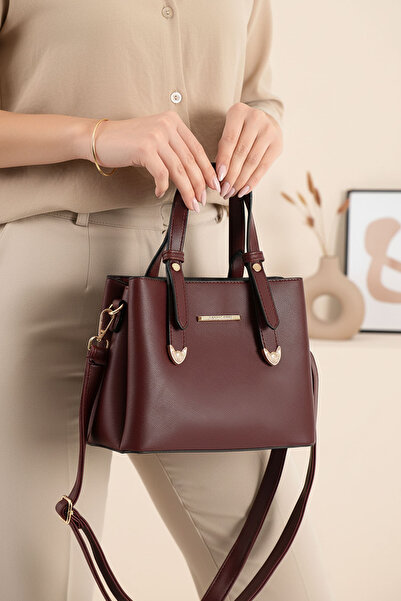 Lifonbag Geantă de mână și umăr cu curea lungă încrucișată cu 3 compartimente...