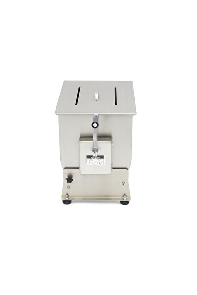 Moratti România Manual meat mixer, 50 kg, with folding bowl, stainless steel