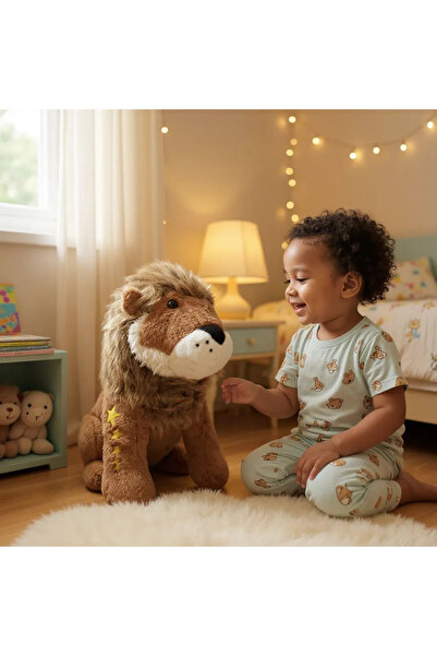 K-LAY 5 yıldızlı 60 cm aslan peluş oyuncak
