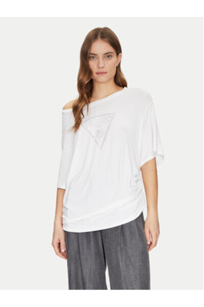 Guess Γυναικείο T-Shirt Λευκό E4GI00K68D2