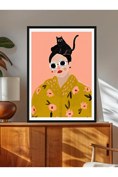 Tuba Decor Tablo dintr-o singură bucată cu rame din lemn pentru sufragerie, s...