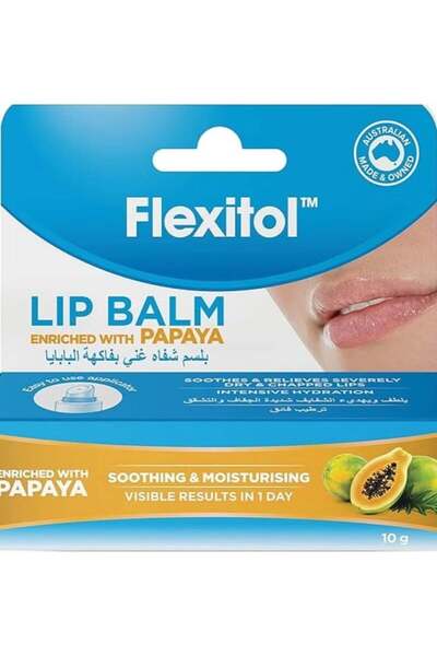 FLEXITOL مرطب شفاه 10 جرام - بابايا