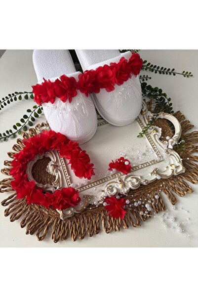 ALAZ TASARIM HOBİ Maternity Slippers Crown Set