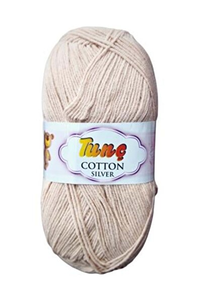 Tunç Tong Cotton Silver Thread, similar to Cotton Gold and Jeans - Cotton (55%) and Acrylic (45%), Color No. 341