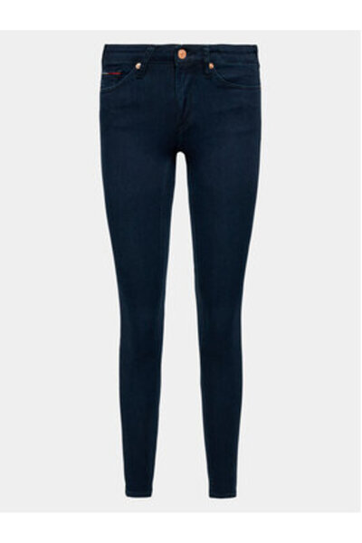 Tommy Jeans Γυναικείο Τζιν DW0DW09210 Μπλε Σκούρο Μπλε