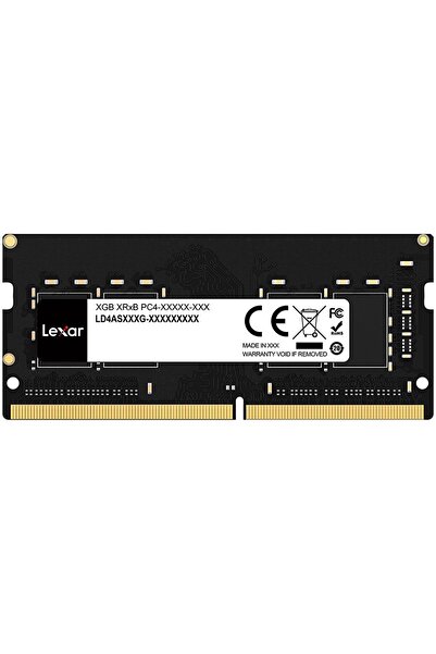 Lexar RAM Memory, Lexar, 8 GB, 3200 MHz, DDR4, For Notebook CL22, Black