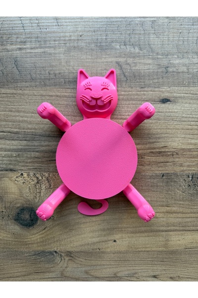 HasFar Tech حامل أكواب على شكل قطة لطيفة/قاعدة أكواب/قطة تحمل كوبًا.