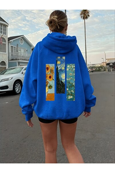 ArtYus Picturi unisex colorate personalizate cu imprimeu bumbac supradimensio...