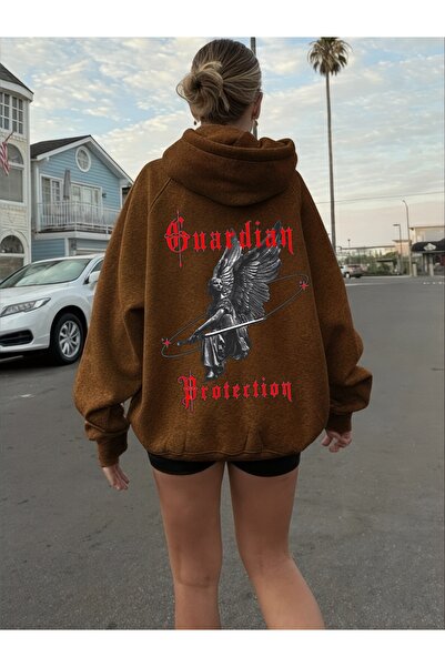 ArtYus Φούτερ Unisex Guardion Colorful Special με τύπωμα Cotton oversized με ...