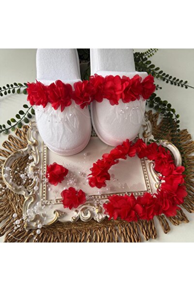 ALAZ TASARIM HOBİ Maternity Slippers Crown Set