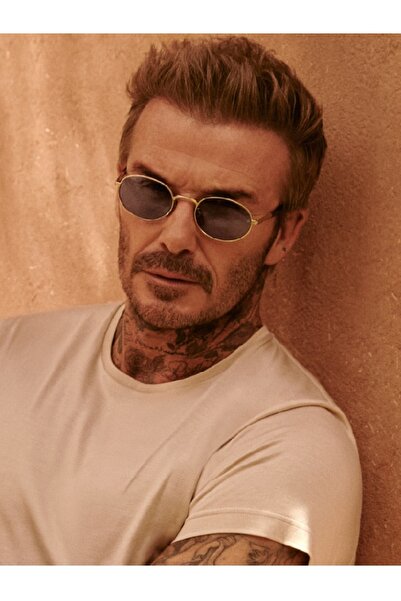 David Beckham Unisex Oval Sunglasses Db 1196/S Rhl 52Ir