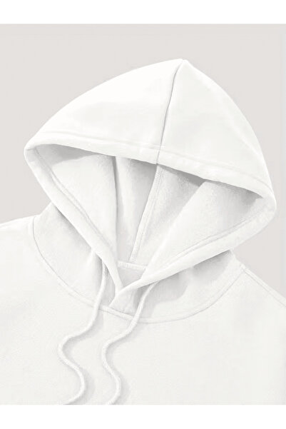 LAVİTTA Men's Japanese Lettering Detailed Hooded Hoodie