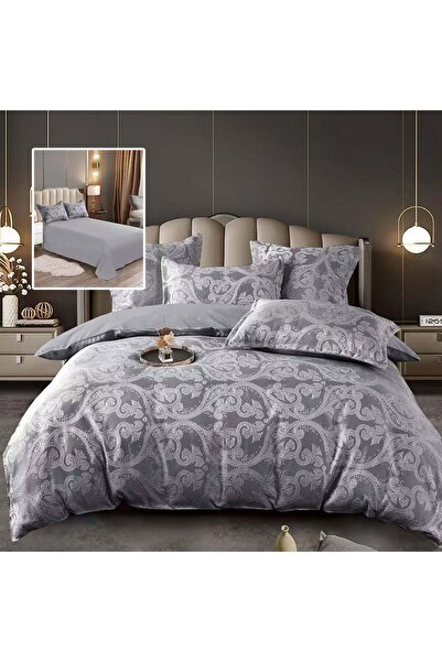 OEM Lenjerie de pat deluxe, Jaquard, din 70% bumbac si 30% policoton, cu impr...