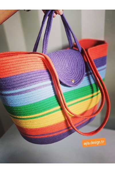 Yektayla Handmade Designer Beach Bag, Shoulder Bag, Women's Bag
