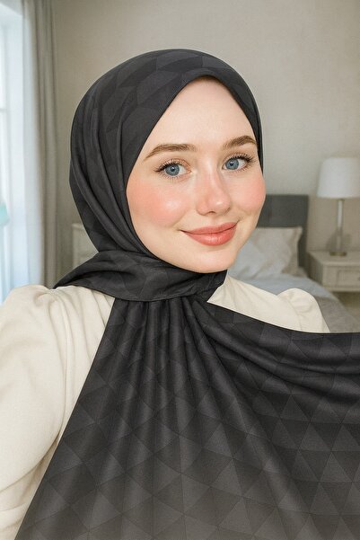 VIEN POLO Şal din bumbac cu textura naturală