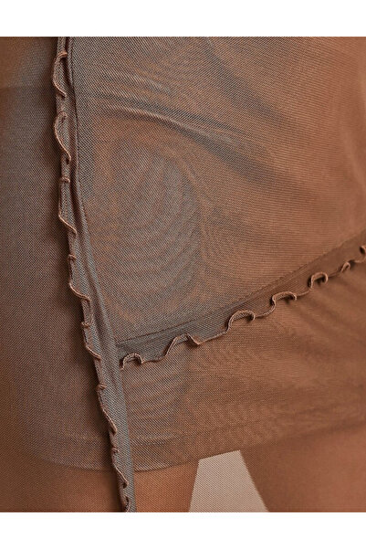 Noisy May Fustă maxi Noisy May, maro