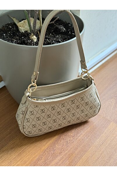 Bagnest Patterned Double Strap Women's Shoulder Bag