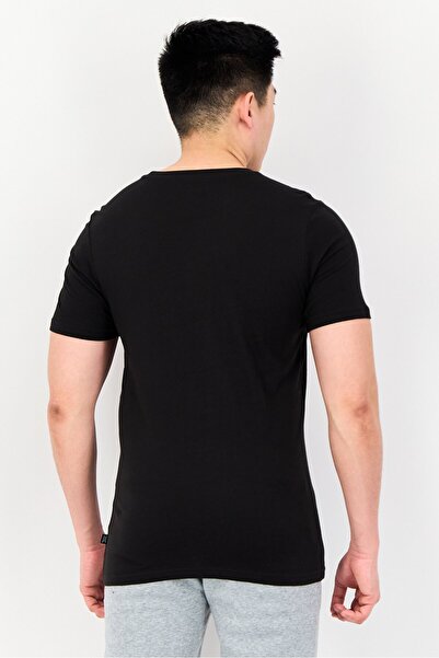 Puma Men Regular Fit Short Sleeve Outdoors T-Shirts, Black