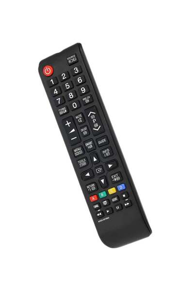 Generic جهاز تحكم عن بعد لاسلكي ذكي للتلفزيون الرقمي الذكي باللون الأسود