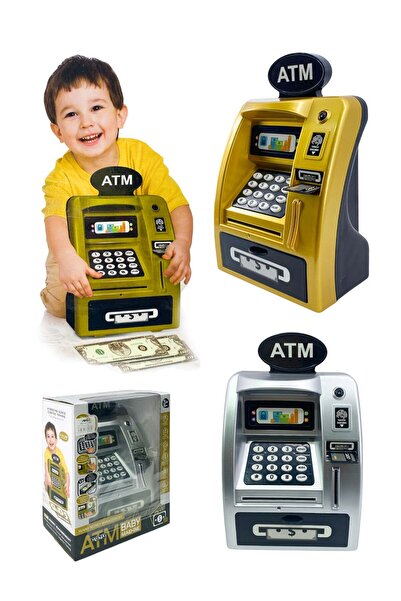 ATM حصالة ذكية للأطفال - صندوق نقود تعليمي