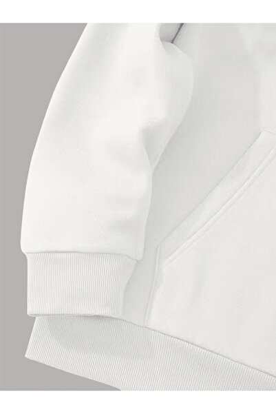 LAVİTTA Men's Japanese Lettering Detailed Hooded Hoodie