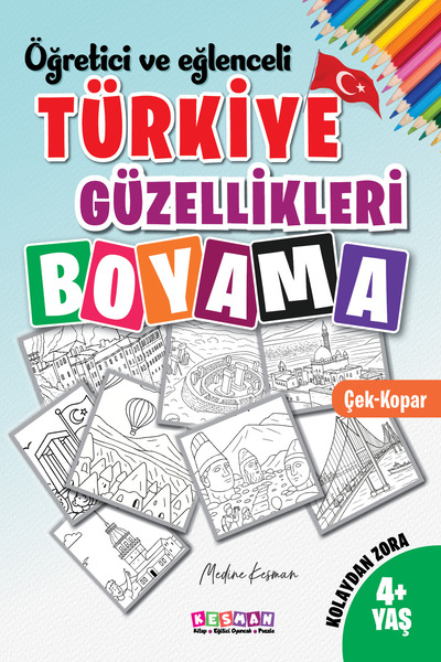 Türkiye Güzellikleri Boyama Kitabı