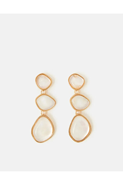 Accessorize Üç Taşlı Sallantılı Küpe