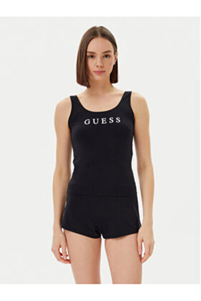 Guess Γυναικείες Πιτζάμες Μαύρες O5GX13KBBU1
