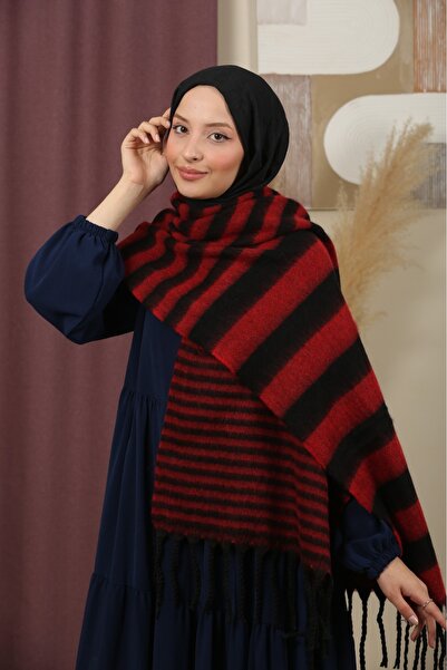 mim eşarp Double Sided Winter Shoulder Shawl
