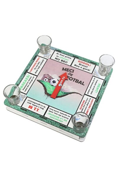 velve Παιχνίδι "Ποδοσφαιρικός Αγώνας" με 4 ποτήρια, 2525 εκ.