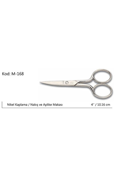 NW NessiWorld Europe Thick Embroidery Scissors Super Quality No:4 10,16 Cm