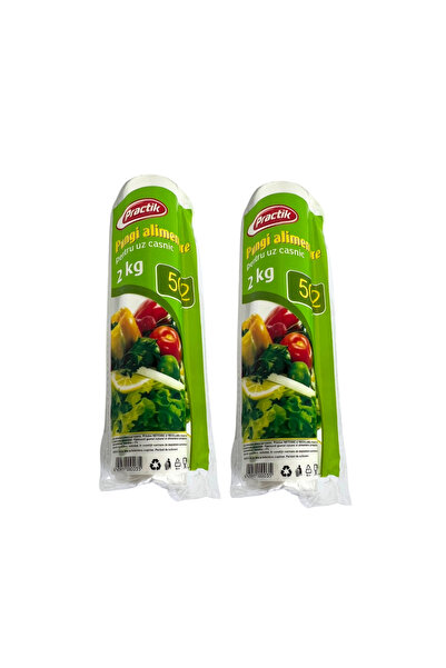 LYOBEST 2x Pachet pungi alimentare de uz casnic și depozitare la congelator, 2 kg, 250 buc/rola