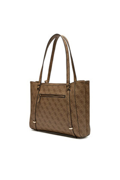 Guess Γυναικεία Τσάντα Χειρός Μπεζ HWESG951023