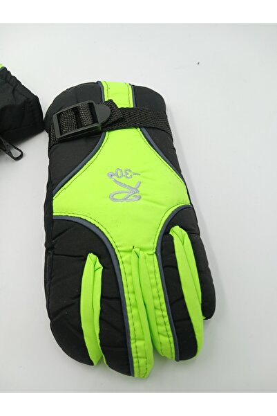 Mustran Junior Alpine Serisi Çocuk Kar Kayak Eldiveni – Su Geçirmez, Kürklü, 8–12 Yaş Unisex Outdoor