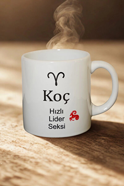 Ahinur Mutfak Aries Themed Zodiac Cup Mug