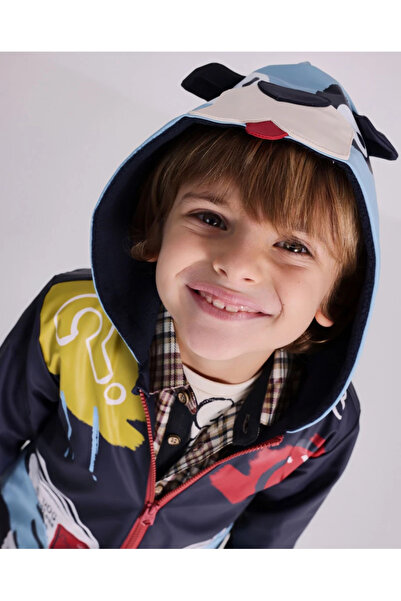 Tuc Tuc Colorful Boy's Raincoat