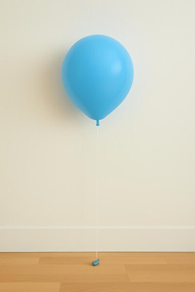 Balonsan بالونات باللون الأزرق الفاتح 25 قطعة