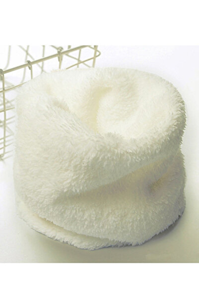 Leiste Stole Children's Plush Neck Collar Scarf Kaşkol Windproof Welsoft Neck Collar Shawl