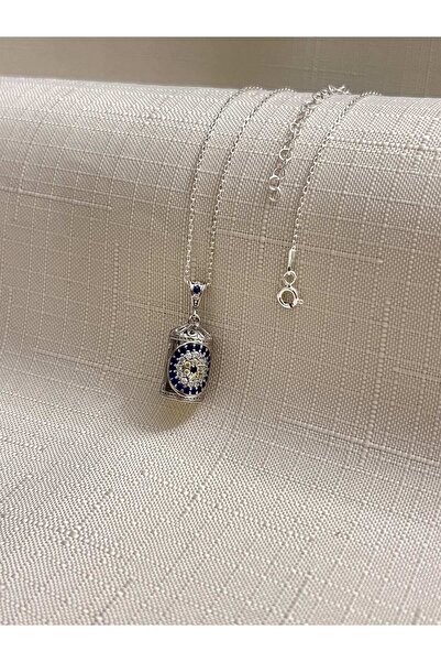 ED CAESAR NAZAR CEVŞEN 925 AYAR GÜMÜŞ KOLYE