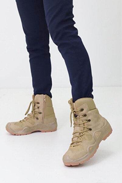 ALDİ Αδιάβροχες στρατιωτικές μπότες – Αδιάβροχες μπότες εξωτερικού χώρου με φερμουάρ και κορδόνια