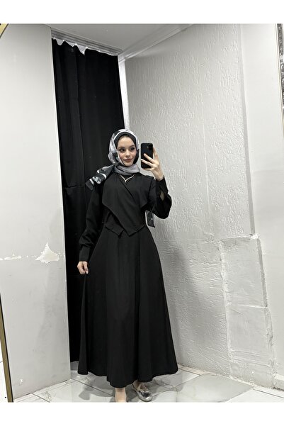 M&D COUTURE SİYAH ELBİSE