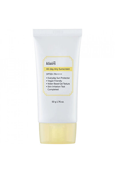 Dear Klairs Klairs Αντηλιακή Κρέμα Προσώπου All-day Airy με SPF 50+ PA++++, 5...